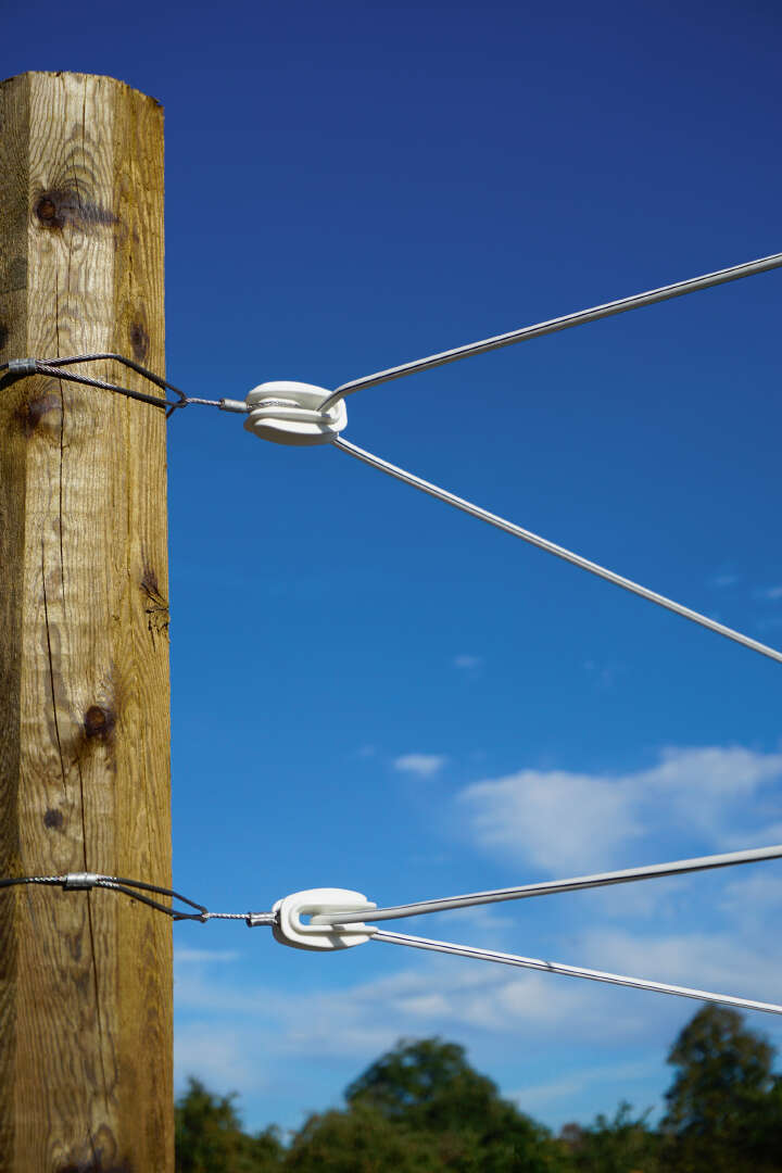 AKO 3er-Set Ecklösung für Festzäune